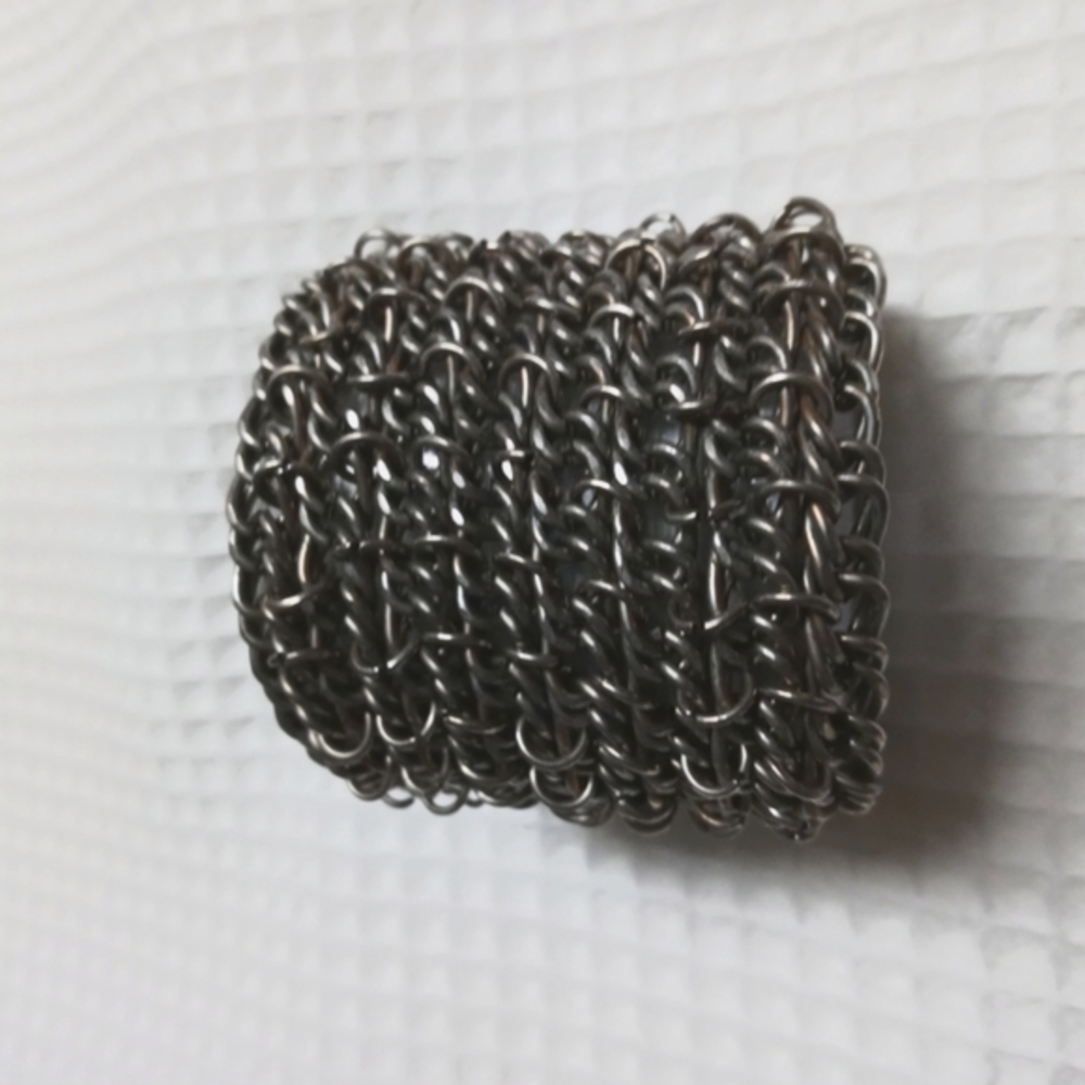 Women's Silver Chainmail Bracelet